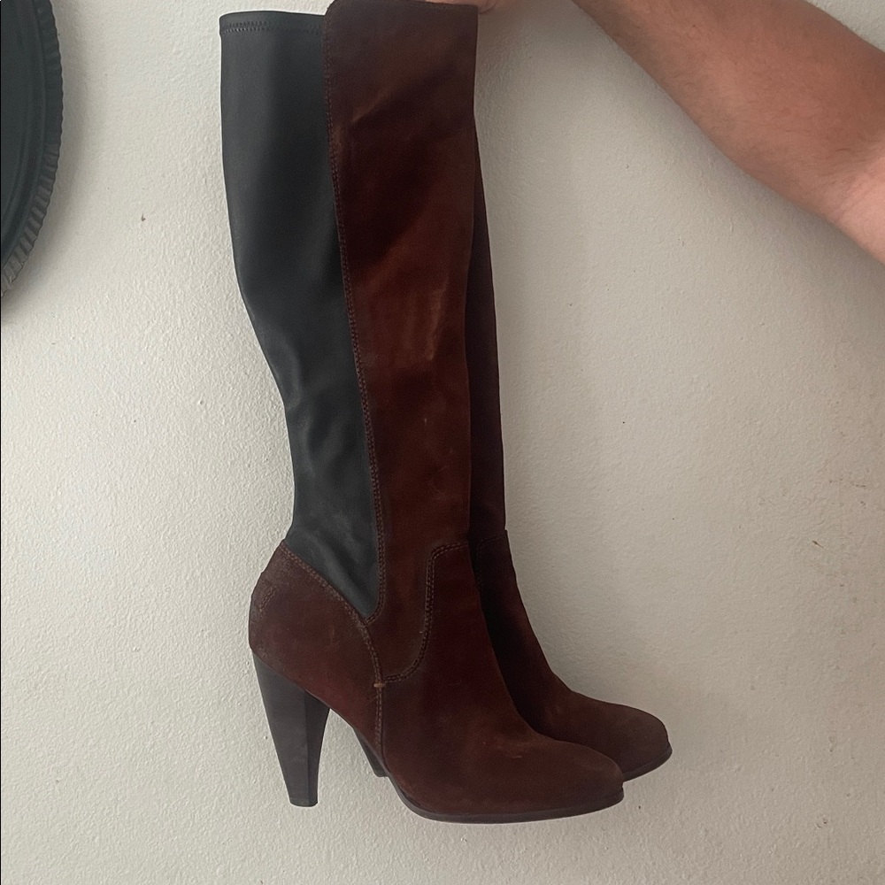 Suede Frye boots